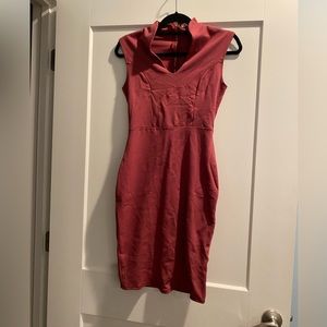 Maroon dress